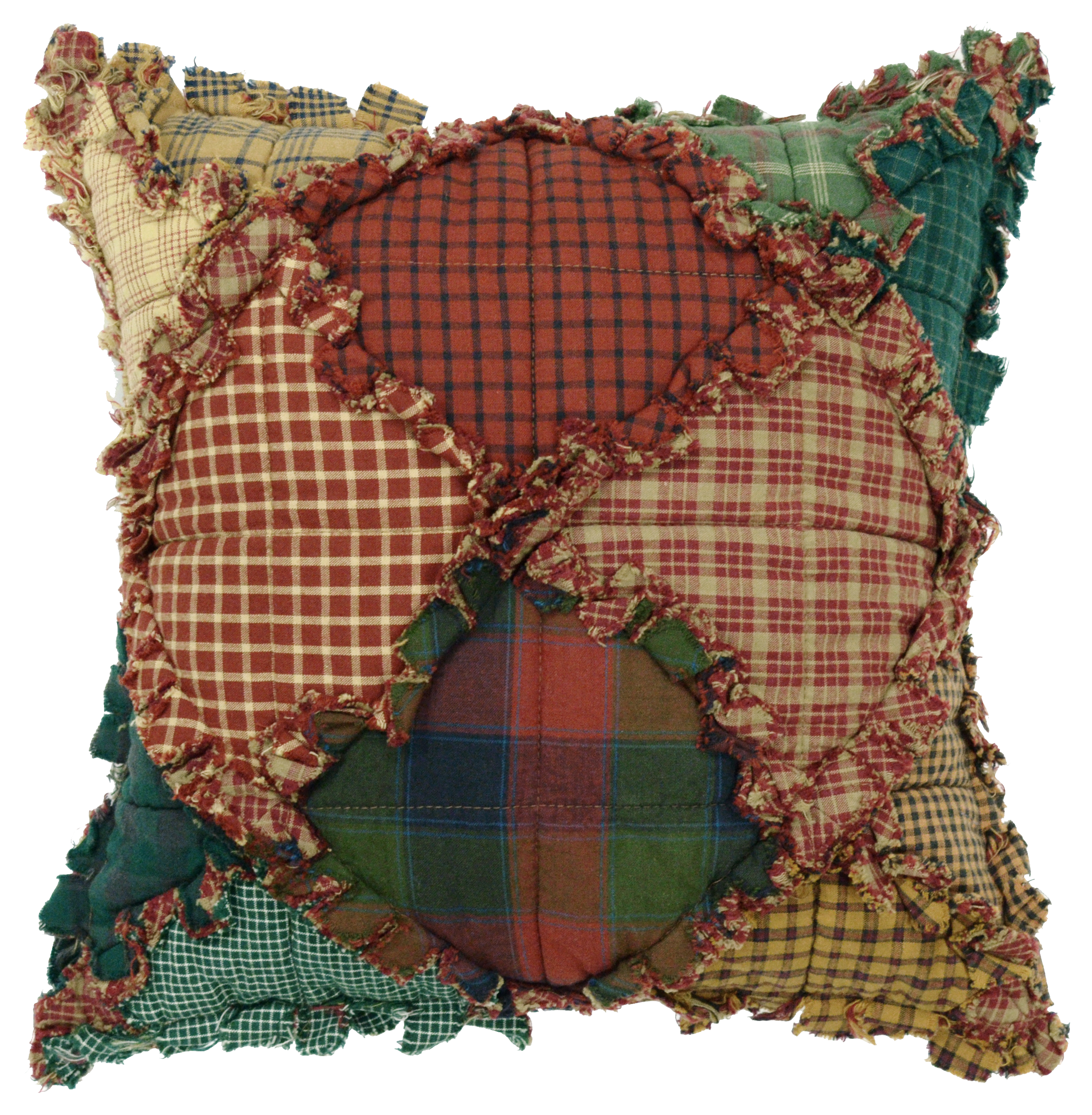 Donna Sharp Campfire Bedding Collection Patchwork Pillow | Cabela's